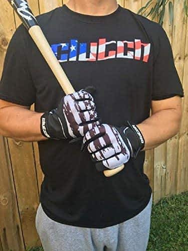 Clutch Sports Apparel Baseball and Softball Batting Gloves 